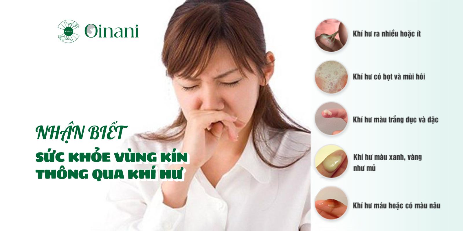 Nhận biết sức khỏe vùng kín thông qua khí hư