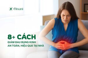 8 cach giam dau bung kinh an toan hieu qua