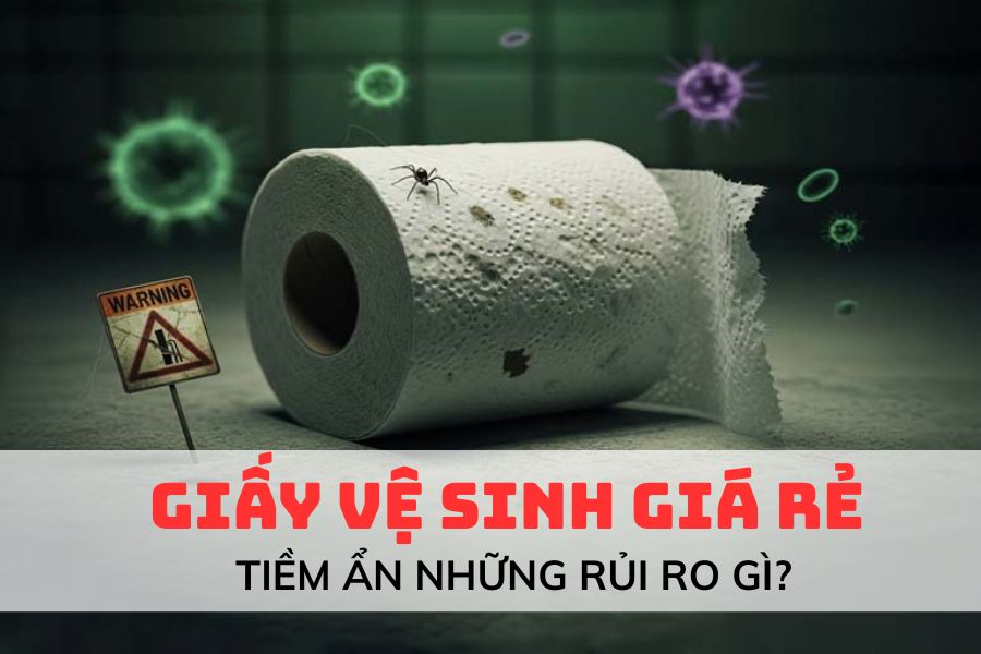 giay ve sinh gia re tiem an nhung rui ro gi